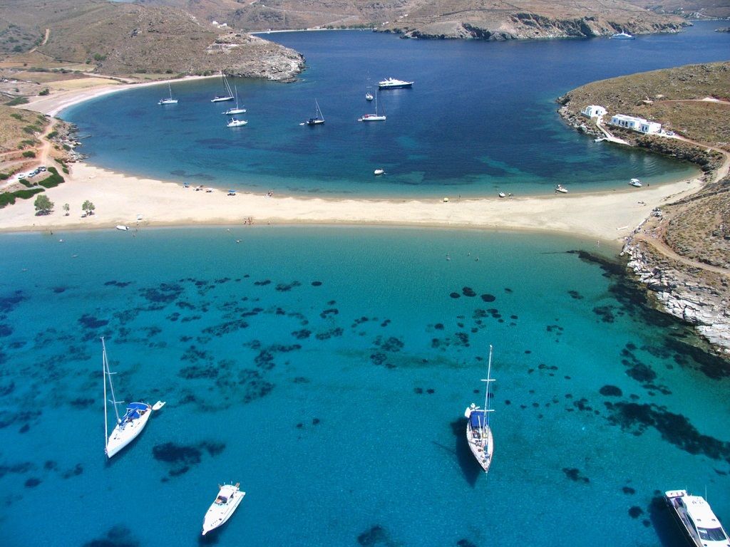 Day 2 in Lavrion to Kythnos (Kolona Bay)